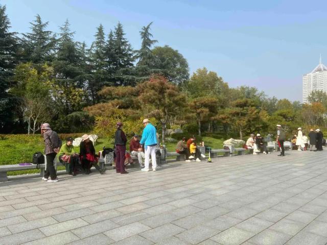 公园适老化方面这些做得还不错但还有改进空间澳门新葡京入口华商报记者走访了12座城市(图16)